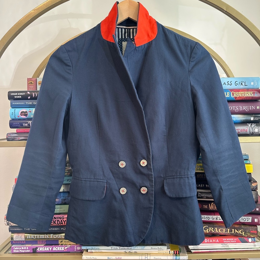 Tommy Girl by Tommy Hilfiger 100% Cotton Navy Blazer ⚓️✨